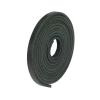 Leather Strap, Black, 0.25 inch wide, 3mm (7-8 oz) thick, 72 inch long