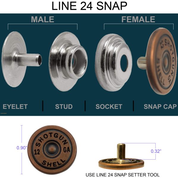 Shotgun Shell Decorative Snap - Image 2