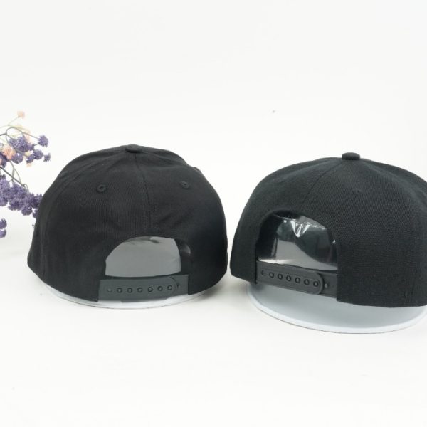 Premium Curved Bill Snapback Hat with Loop For Hook & Loop style Patches - Image 7