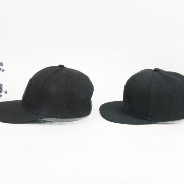 Premium Curved Bill Snapback Hat with Loop For Hook & Loop style Patches - Image 6