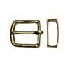 Solid Brass Belt Buckle and Keeper Combo For 1.25 inch (31.75mm) Belts